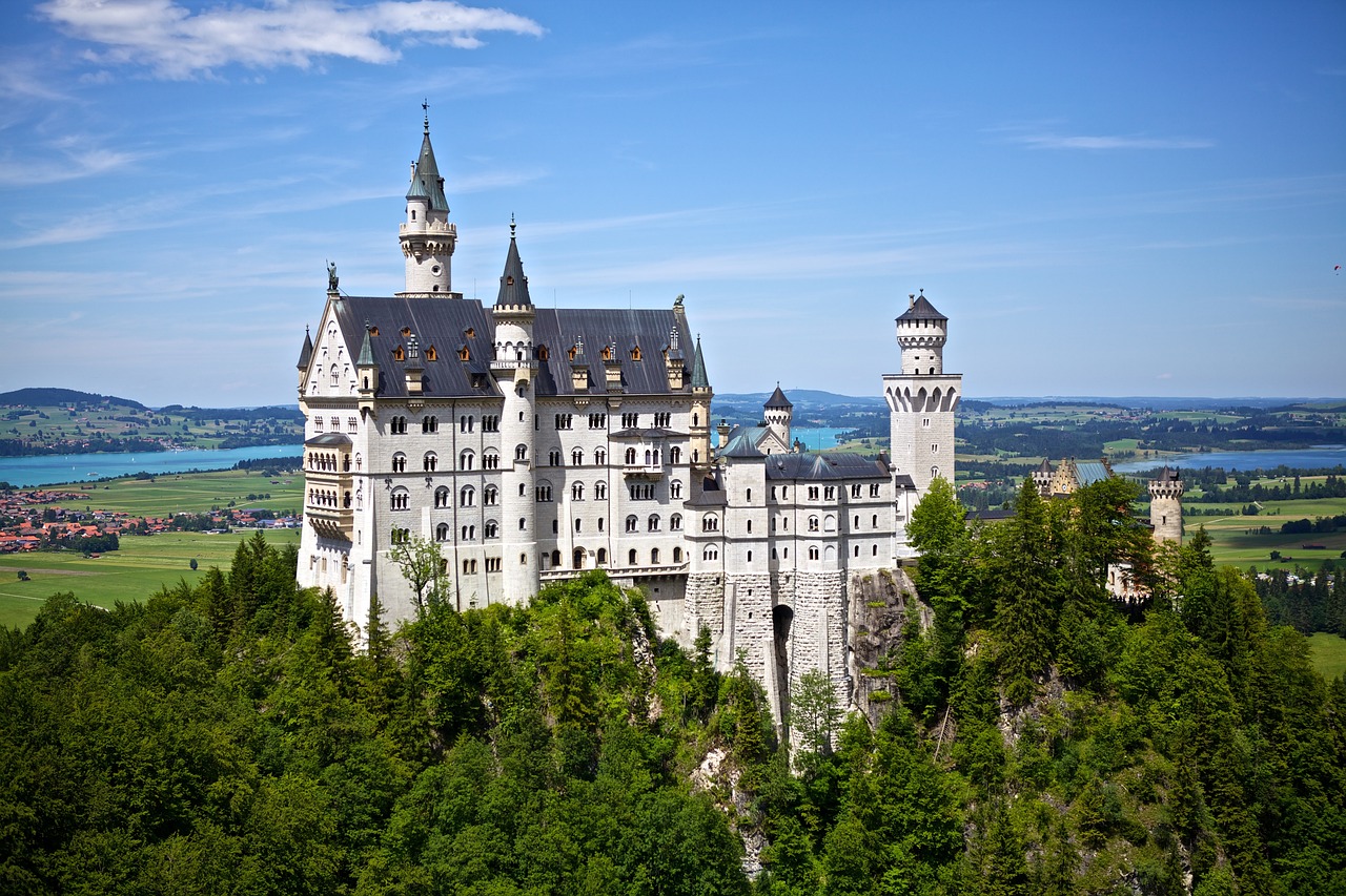 fairytale, neuschwanstein, castle